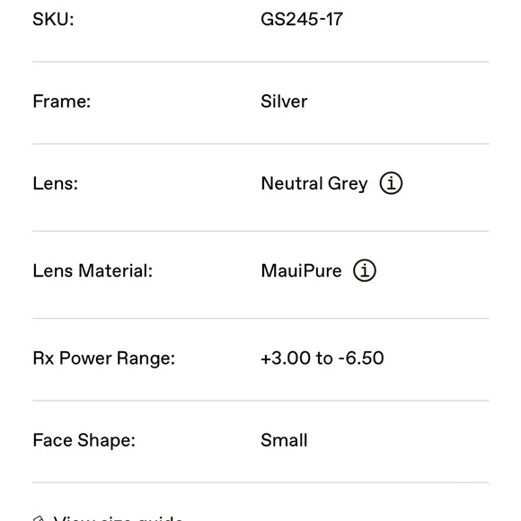 maui jim baby beach women's sunglasses - Picture 9 of 9